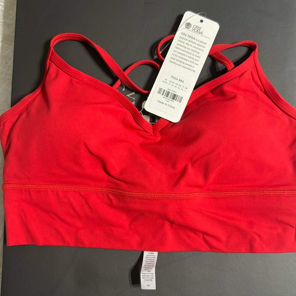 CRZ yoga sports bra